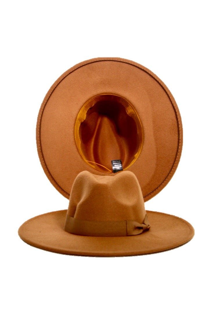 Wide Brim Fedora with a Standard Band