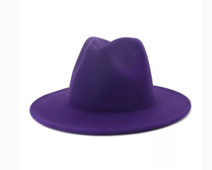 Solid Color Fedora